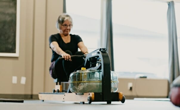 elder woman training